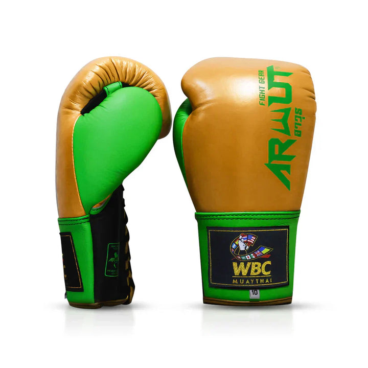 Arwut x WBC BG3 Limited Edition Lace-Up Boxing Gloves - Sambo Store Australasia