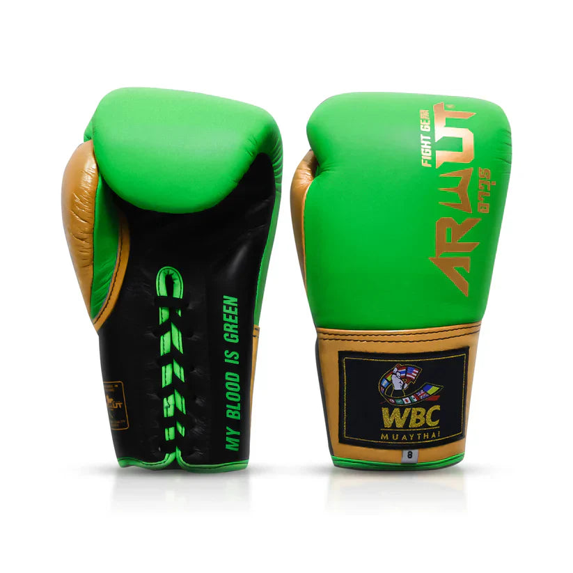 Arwut x WBC BG3 Limited Edition Lace-Up Boxing Gloves - Sambo Store Australasia