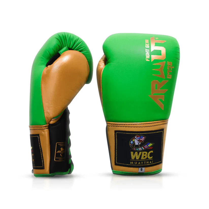 Arwut x WBC BG3 Limited Edition Lace-Up Boxing Gloves - Sambo Store Australasia