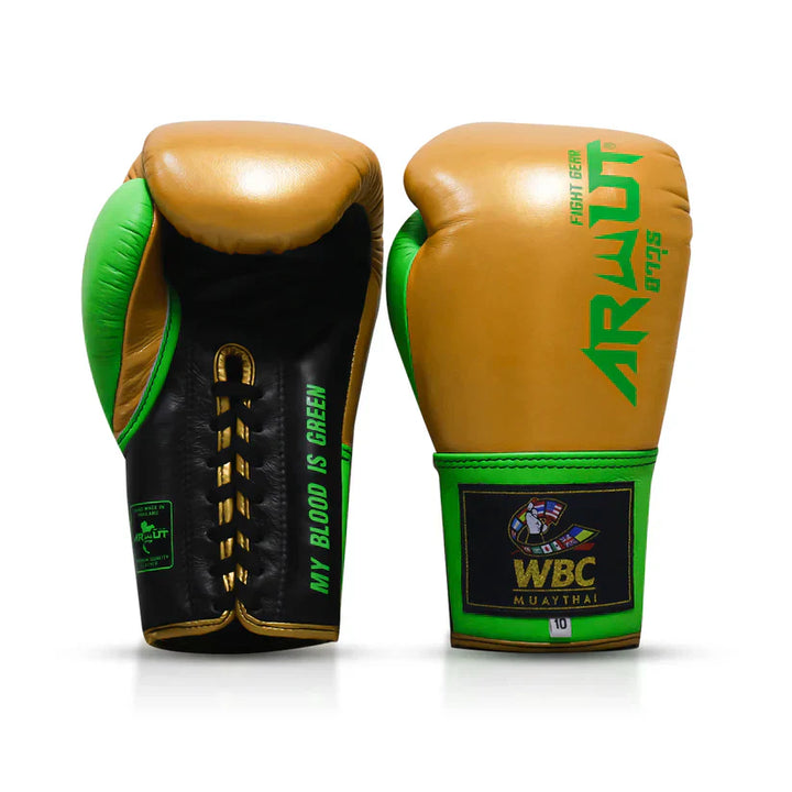 Arwut x WBC BG3 Limited Edition Lace-Up Boxing Gloves - Sambo Store Australasia