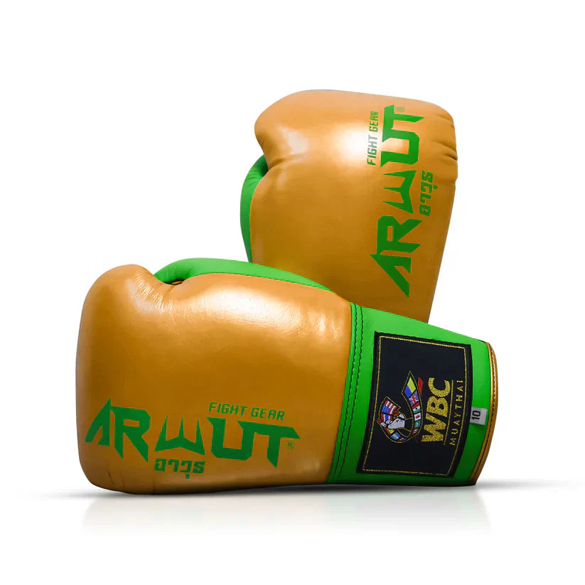 Arwut x WBC BG3 Limited Edition Lace-Up Boxing Gloves - Sambo Store Australasia