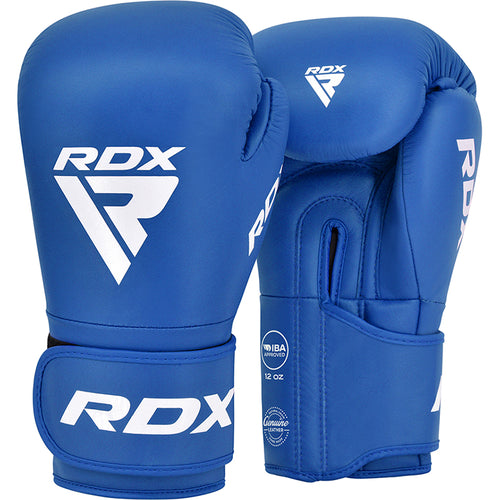 RDX IBA Boxing Gloves for Amateur Competitions Blue - Sambo Store Australasia