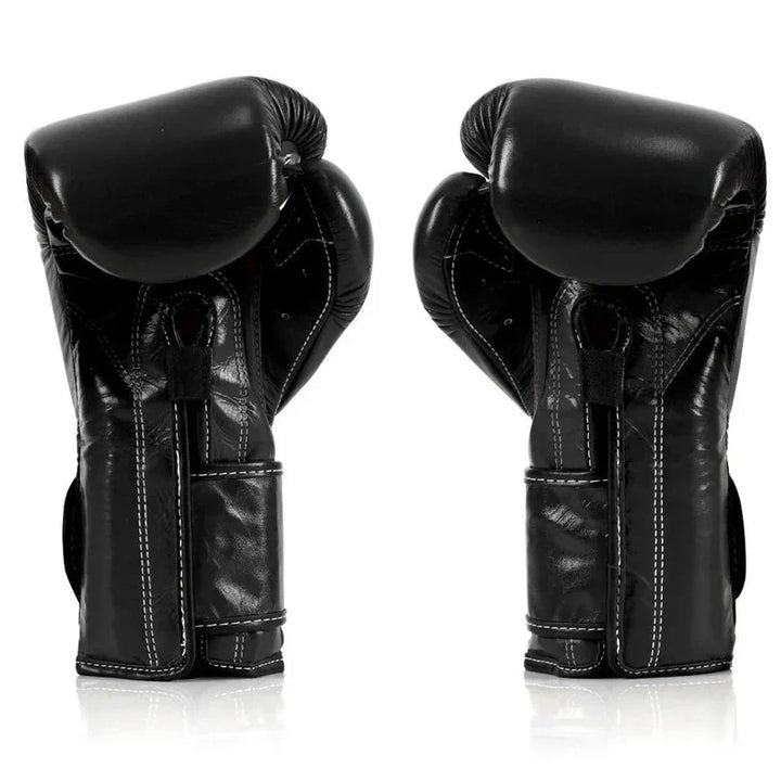 Fairtex BGV9 Heavy Hitter Mexican Style Boxing Gloves — Black — view 3