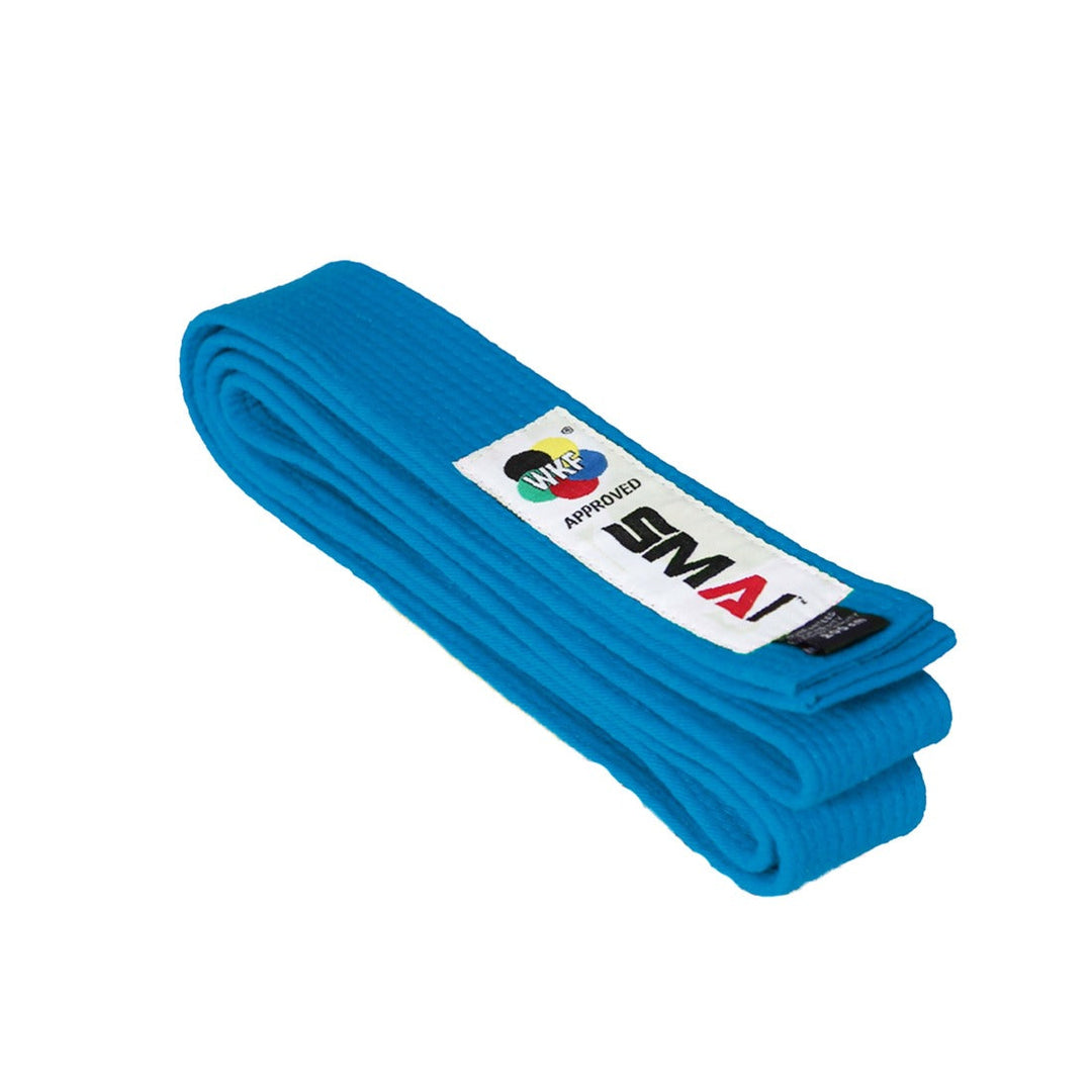 SMAI WKF Deluxe Karate Belt | Jute Core Performance & Versatility