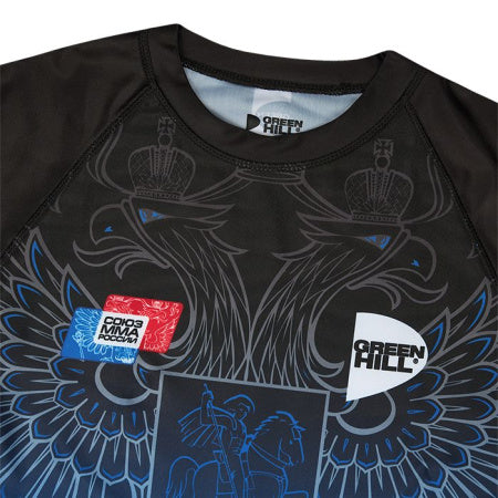 Rashguard Union of MMA Russia — Green Hill