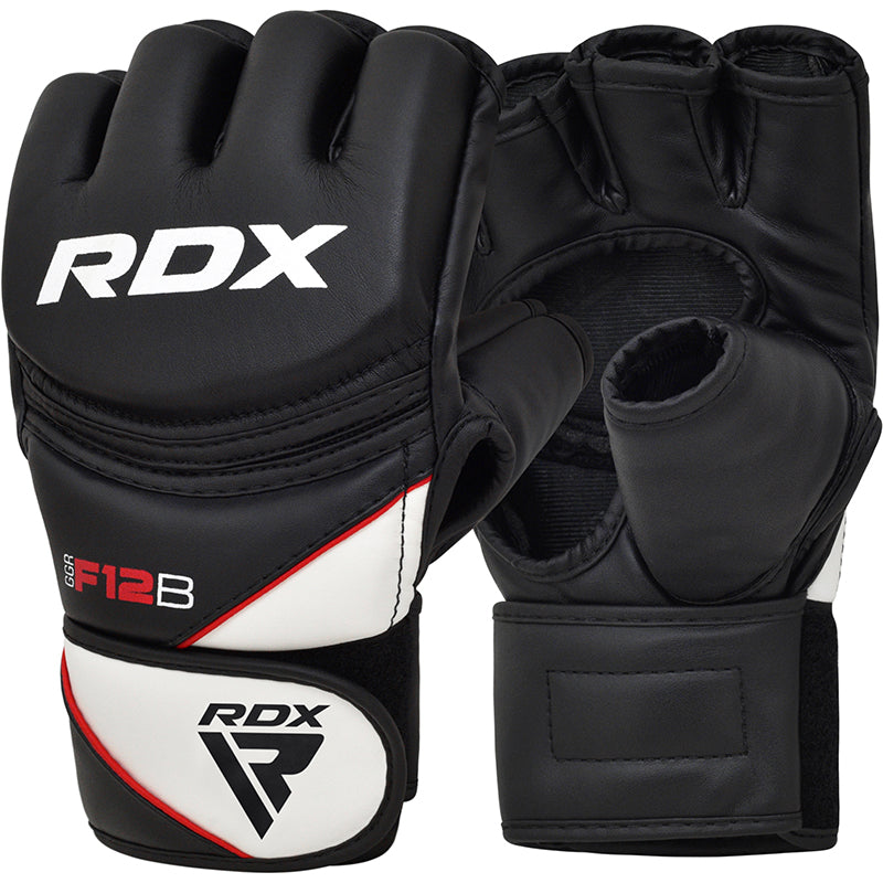 RDX F12 MMA Grappling Gloves BLACK