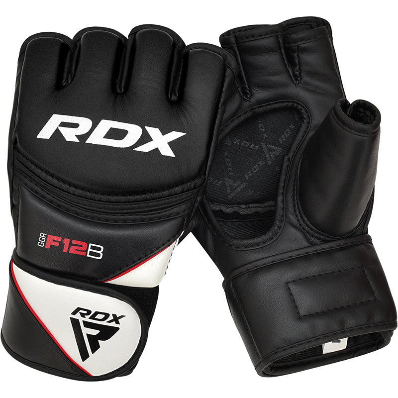 RDX F12 MMA Grappling Gloves BLACK