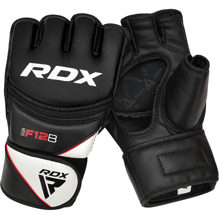 RDX F12 MMA Grappling Gloves BLACK