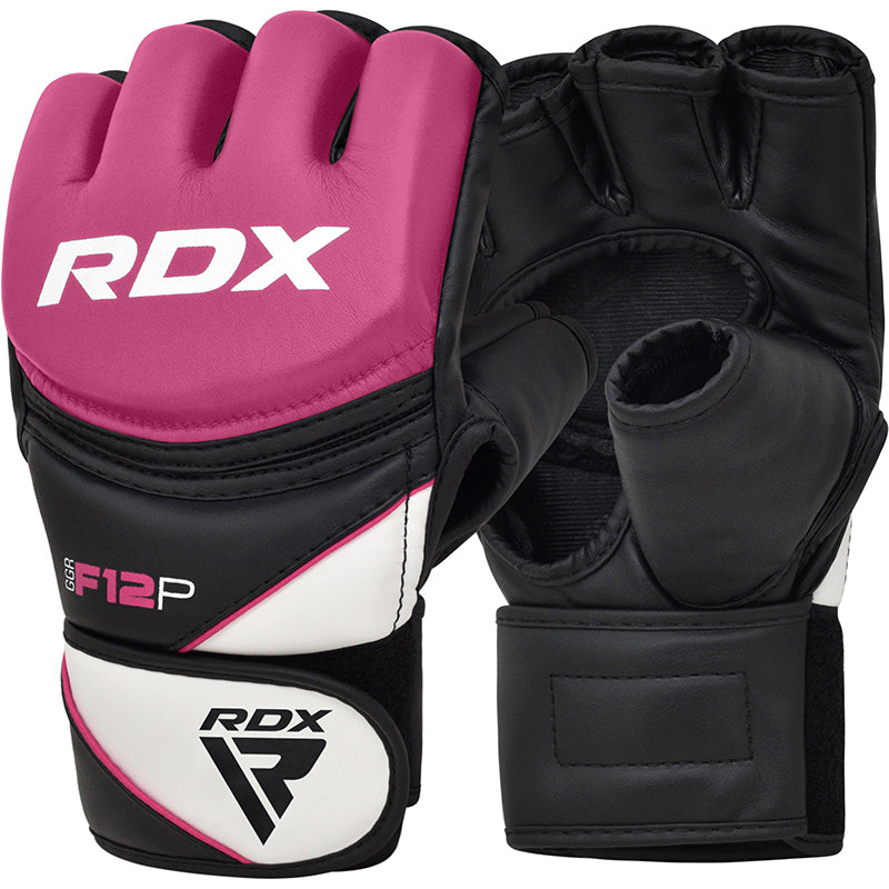 RDX F12 MMA Grappling Gloves PINK