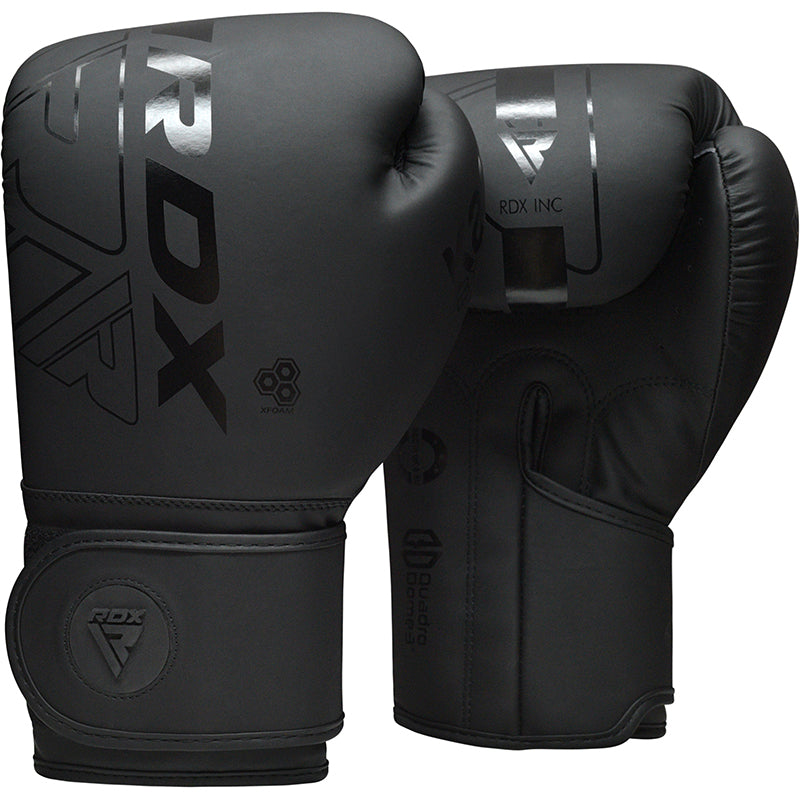 RDX F6 Kara Boxing Training Gloves Black - Sambo Store Australasia