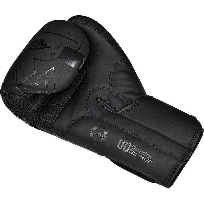 RDX F6 Kara Boxing Training Gloves Black - Sambo Store Australasia
