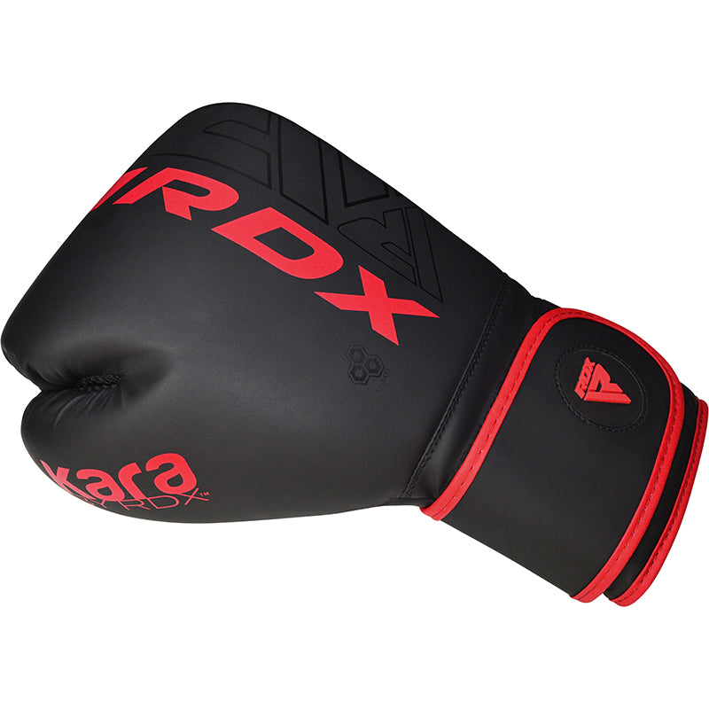 RDX F6 Kara Boxing Training Gloves Black - Sambo Store Australasia