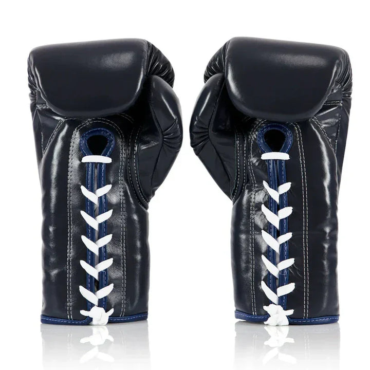 Fairtex BGL6 Professional Leather Lace-Up Fight Gloves - Sambo Store Australasia