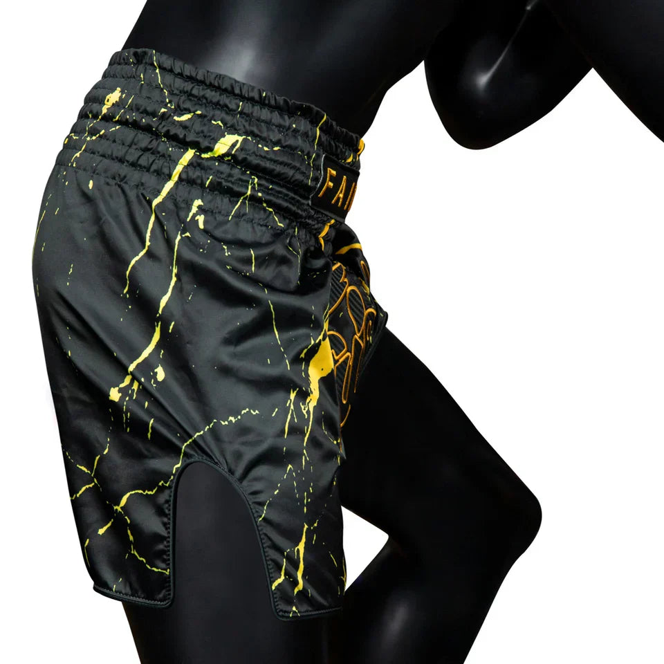 Fairtex Black Marble Muay Thai Shorts - Sambo Store Australasia