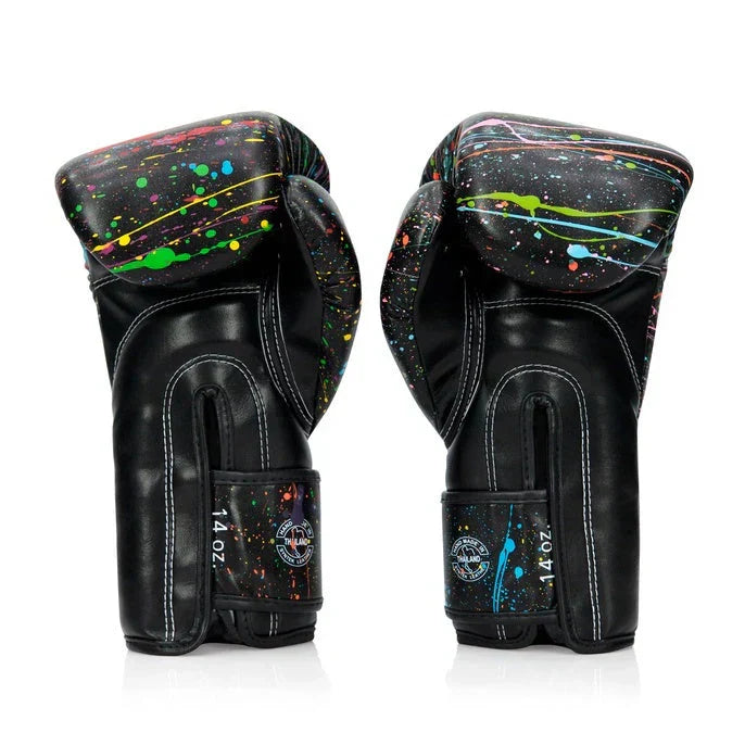 Fairtex BGV14 Microfibre Boxing Gloves - Art Collections - Painter/Black - Sambo Store Australasia