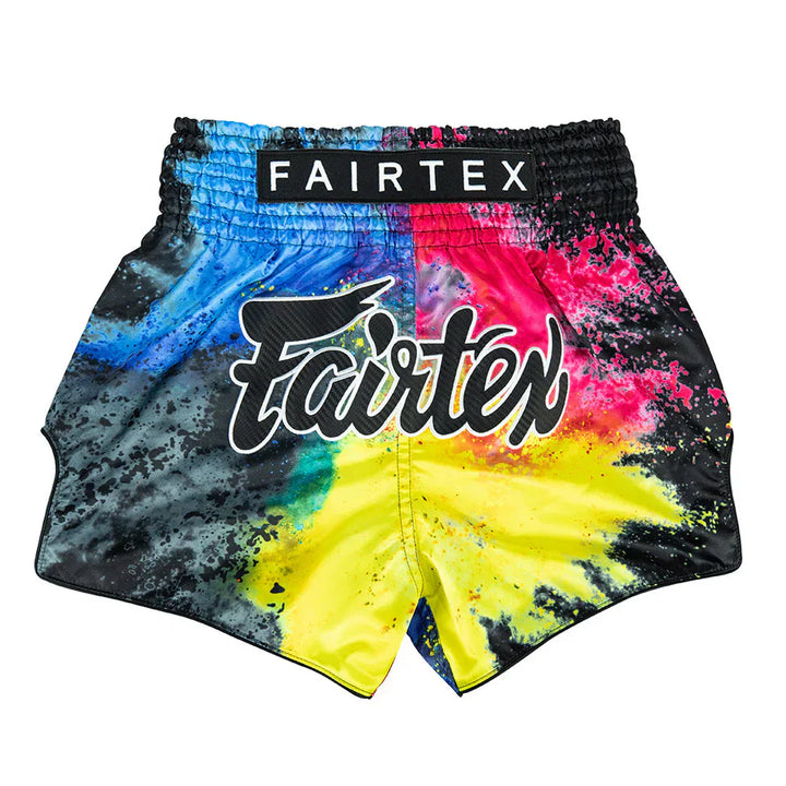 Fairtex Black Acid Jazz Muay Thai Shorts - Sambo Store Australasia
