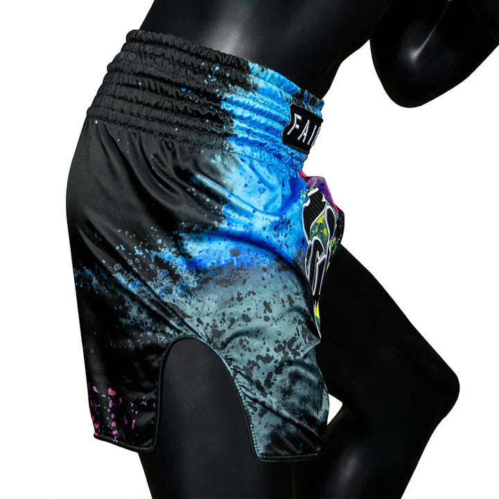 Fairtex Black Acid Jazz Muay Thai Shorts - Sambo Store Australasia