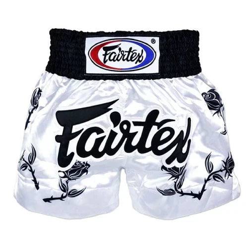 Fairtex Black Roses Muay Thai Shorts - Sambo Store Australasia