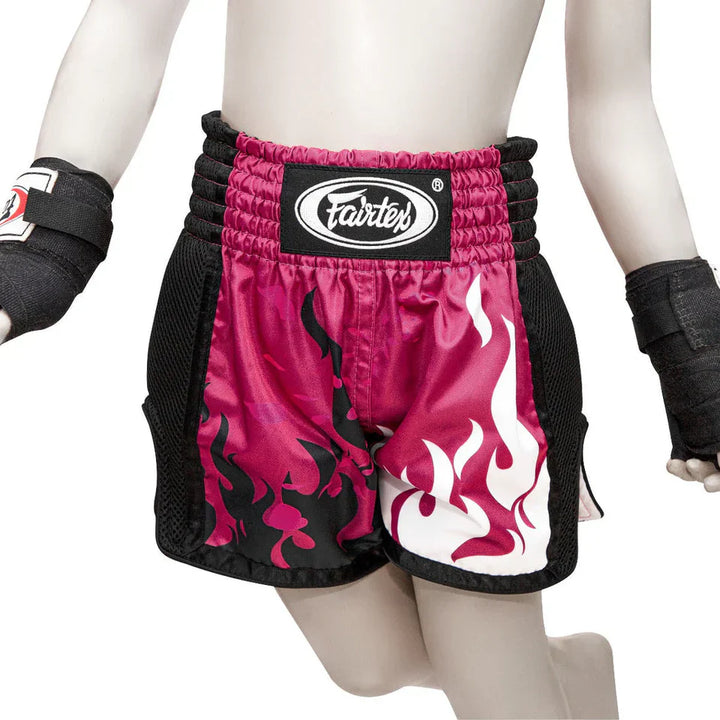 Fairtex Eternal Flame Kids Muay Thai Shorts - Sambo Store Australasia