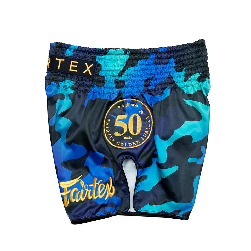 Fairtex Golden Jubilee Luster Muay Thai Shorts - Sambo Store Australasia