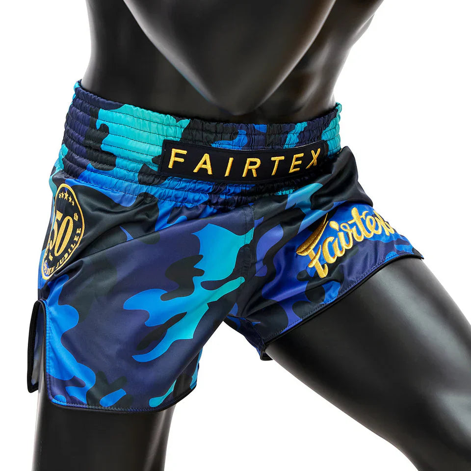 Fairtex Golden Jubilee Luster Muay Thai Shorts - Sambo Store Australasia