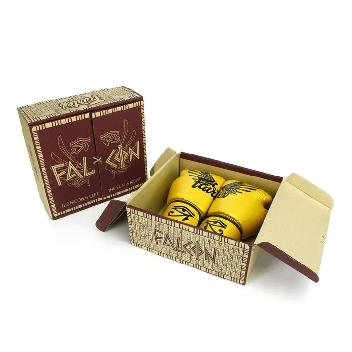 Fairtex BGV1 Gold Falcon Boxing Gloves - Sambo Store Australasia