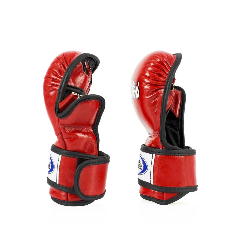 Fairtex Double Wrist Wrap MMA Sparring Gloves - Sambo Store Australasia