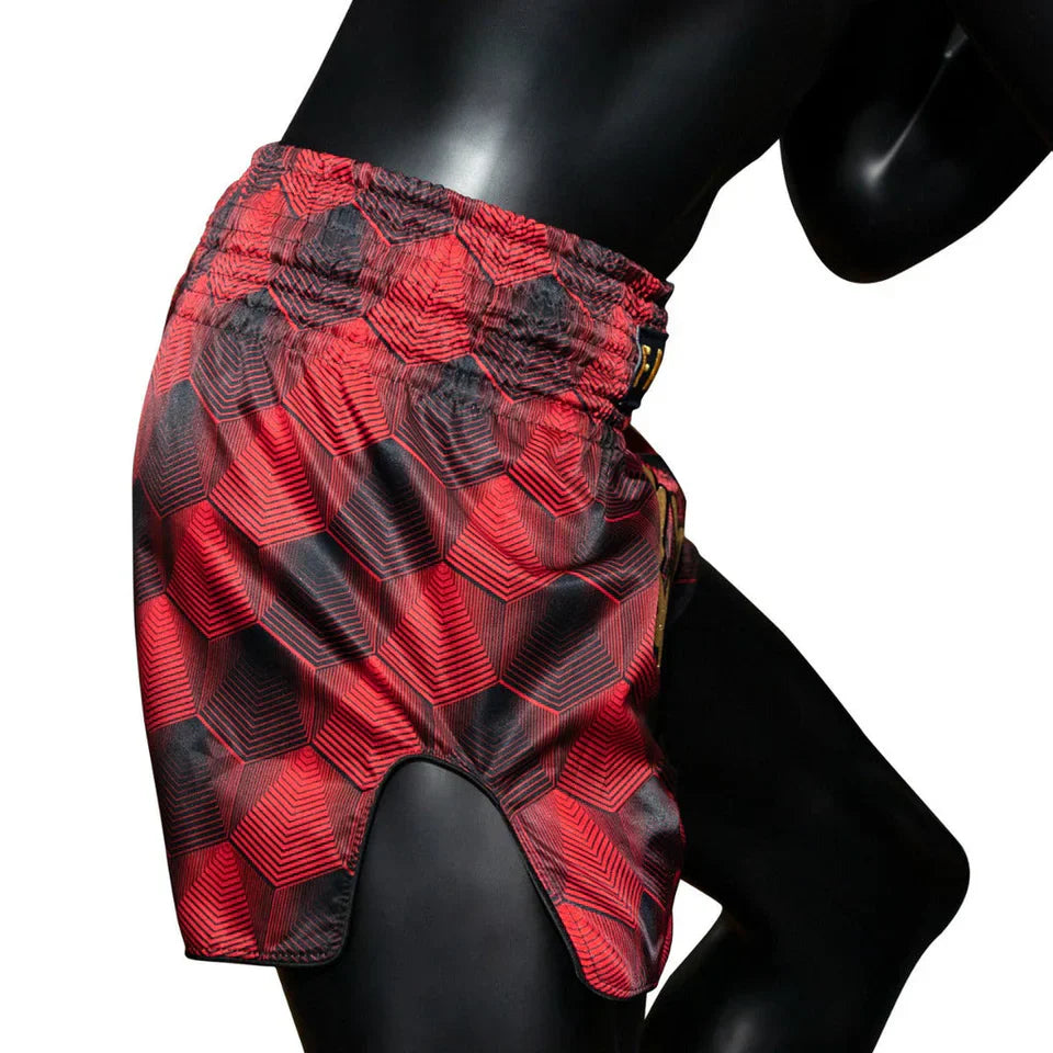 Fairtex Stealth Red Muay Thai Shorts - Sambo Store Australasia
