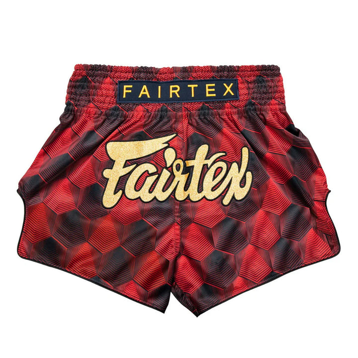 Fairtex Stealth Red Muay Thai Shorts - Sambo Store Australasia