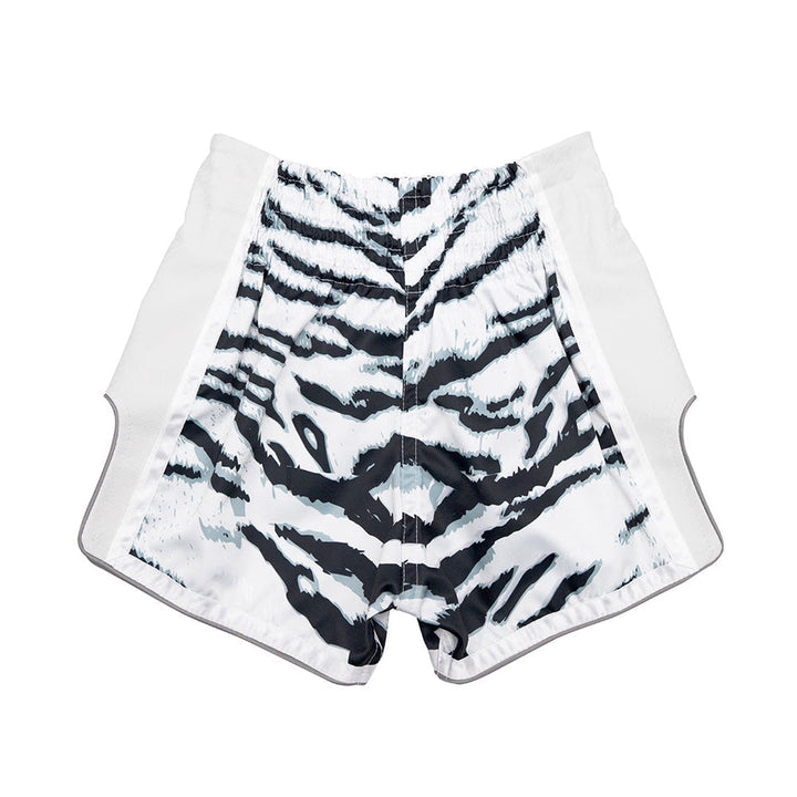 Fairtex White Tiger Kids Muay Thai Shorts - Sambo Store Australasia