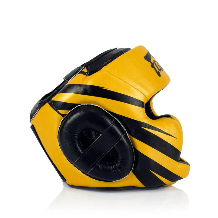Fairtex Diagonal Vision Microfibre Sparring Headguard - Sambo Store Australasia