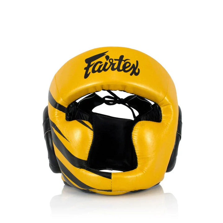 Fairtex Diagonal Vision Microfibre Sparring Headguard - Sambo Store Australasia