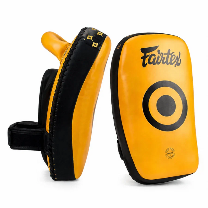 Fairtex KPLC6 Small Microfiber Curved Thai Pads