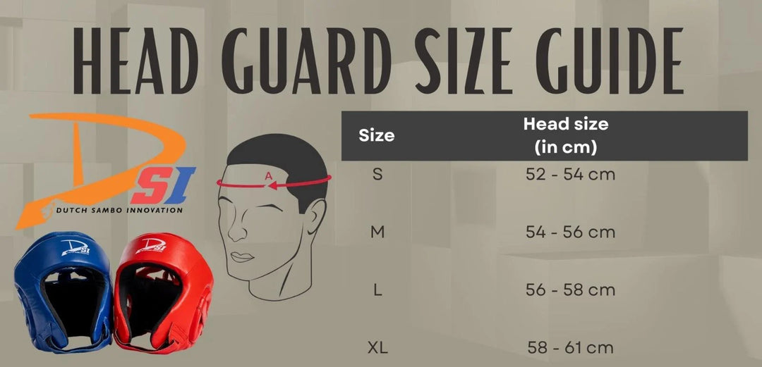 DSI Combat Sambo Head Guard Genuine Leather FIAS approved