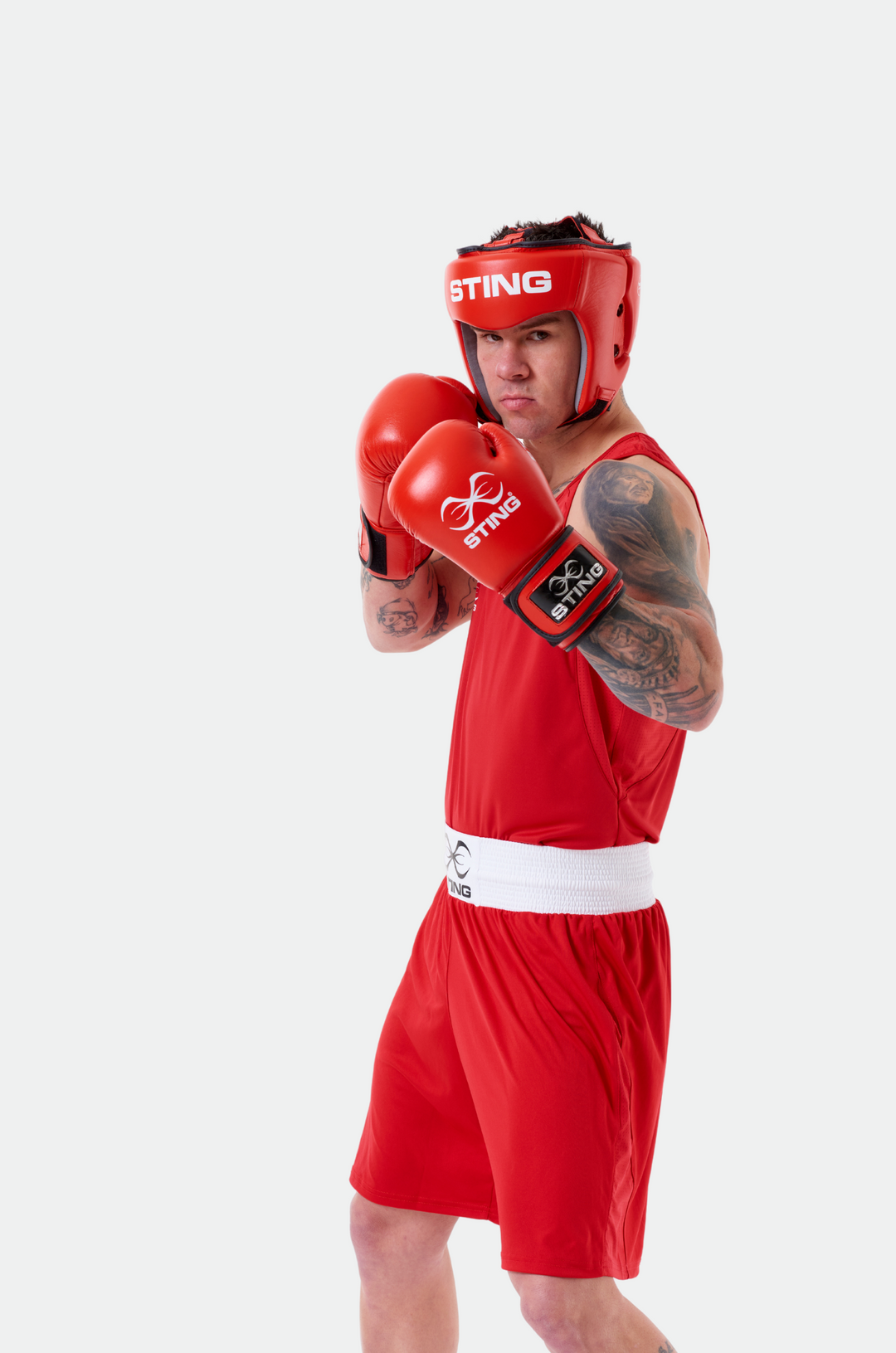 IBA Competition Approved Open Face Head Guard | Protective Boxing & Sparring Headgear