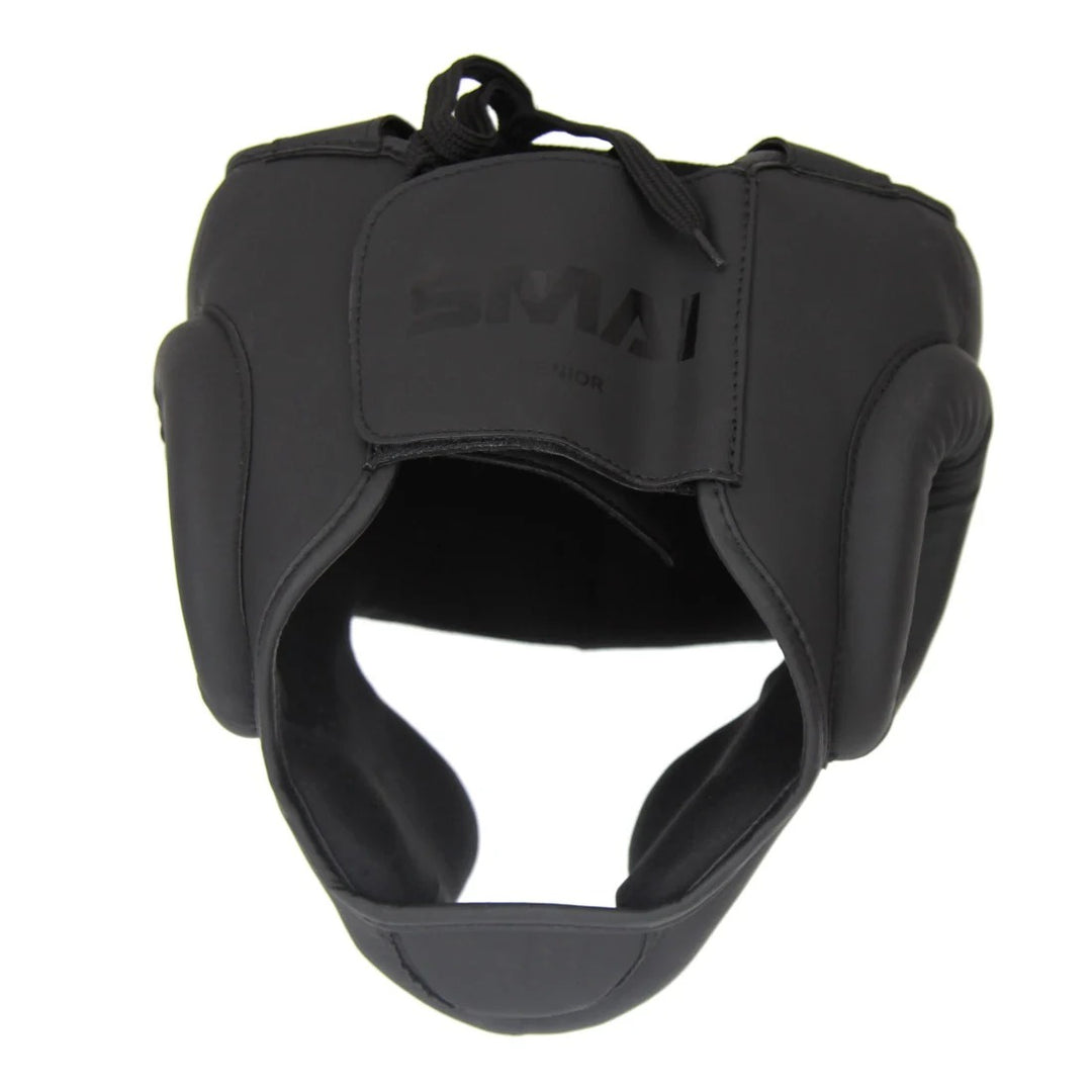 SMAI Triple Black Boxing Head Guard — view 3