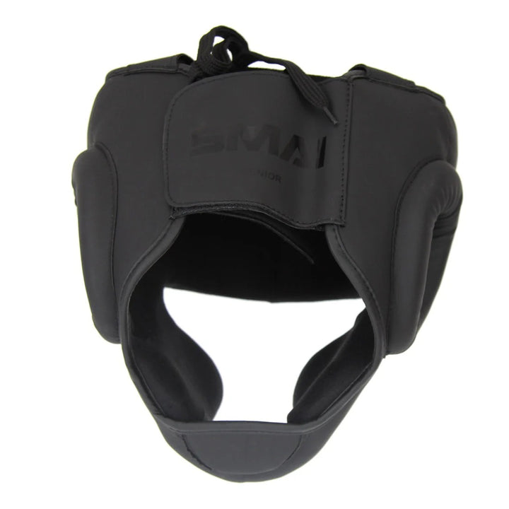 SMAI Triple Black Boxing Head Guard — view 3