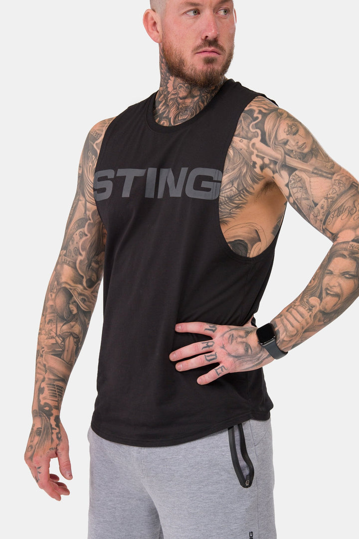 Sting Titan Muscle Singlet | High-Airflow Cut & Performance Cotton Blend