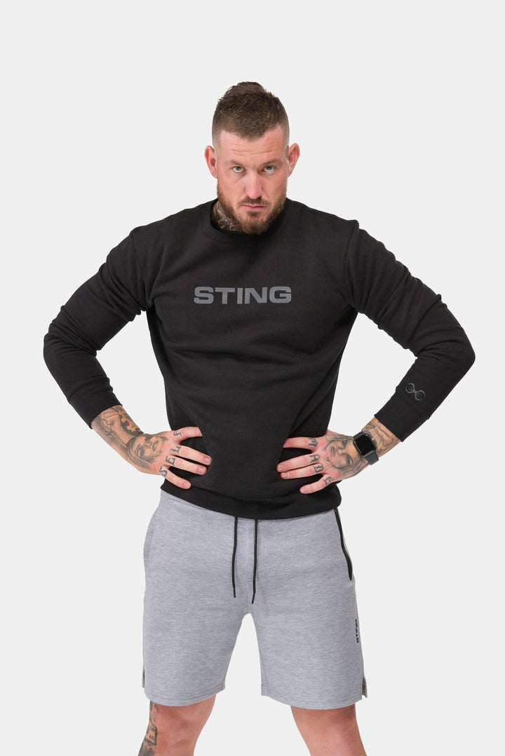 Sting Men's Ultra Crew Neck Performance Tee — Soft Breathable Everyday Essential Shirt