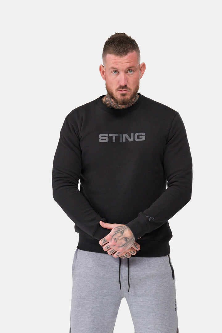 Sting Men's Ultra Crew Neck Performance Tee — Soft Breathable Everyday Essential Shirt