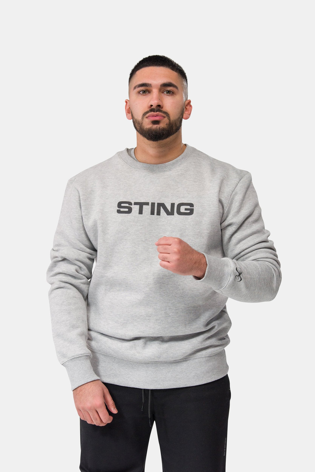 Sting Men's Ultra Crew Neck Performance Tee — Soft Breathable Everyday Essential Shirt