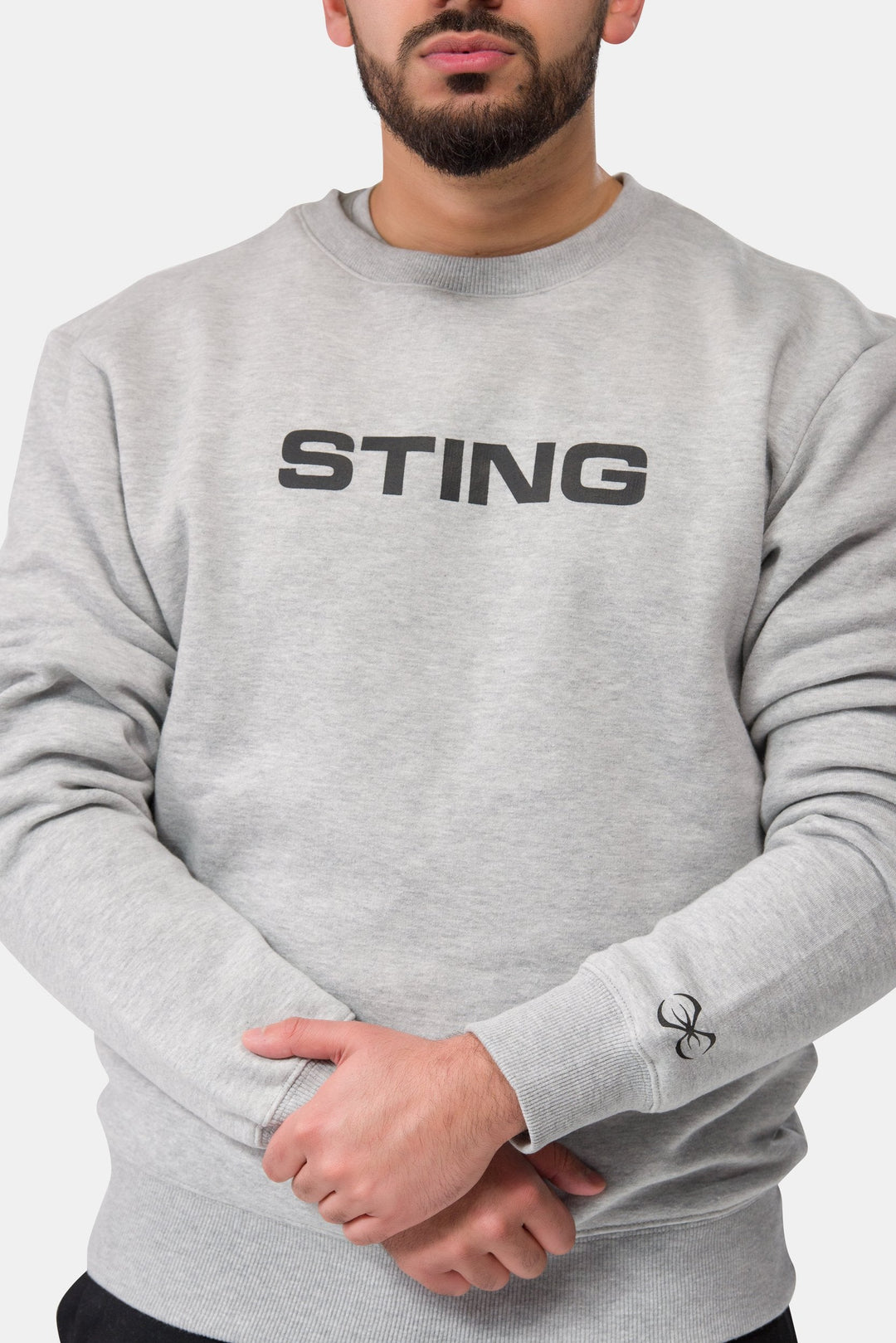 Sting Men's Ultra Crew Neck Performance Tee — Soft Breathable Everyday Essential Shirt