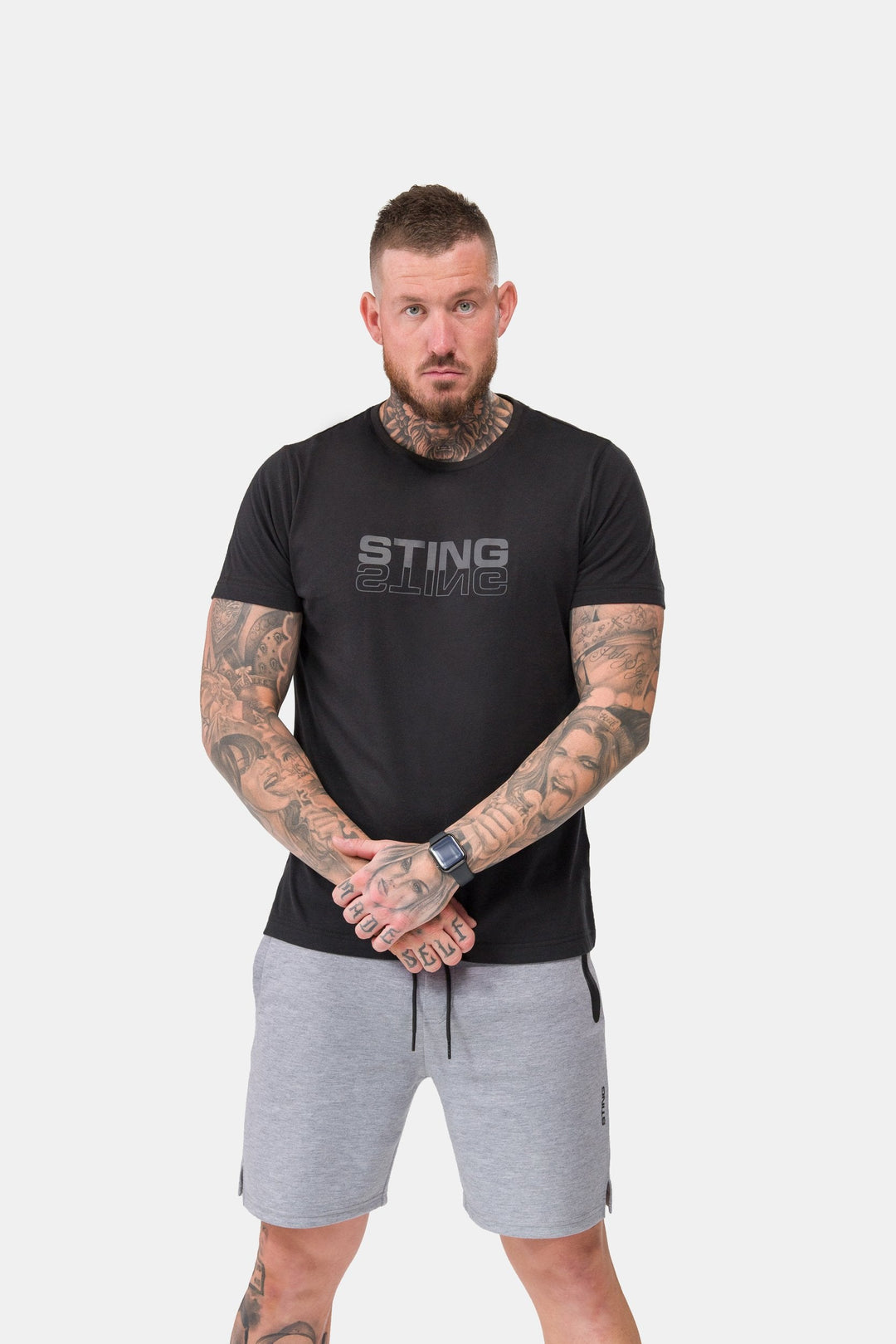 Sting Men's Ultra Tee | Performance Lightweight Cotton Blend Short-Sleeve Casual T-Shirt