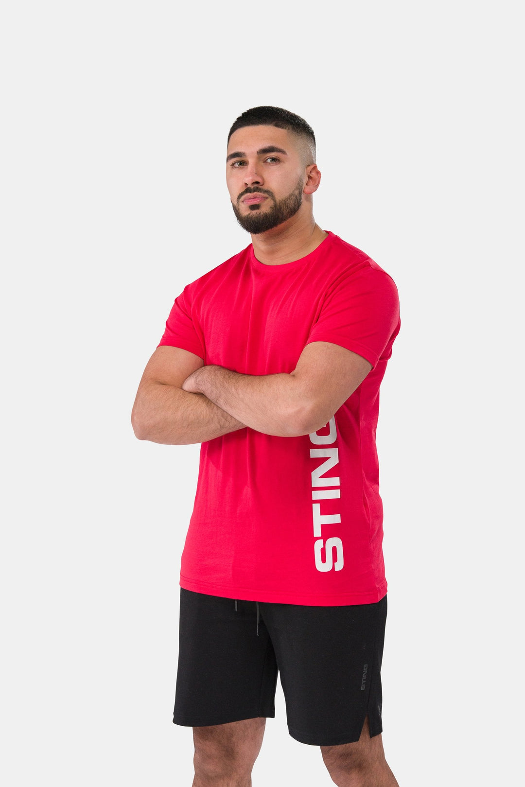 Sting Men's Ultra Tee | Performance Lightweight Cotton Blend Short-Sleeve Casual T-Shirt