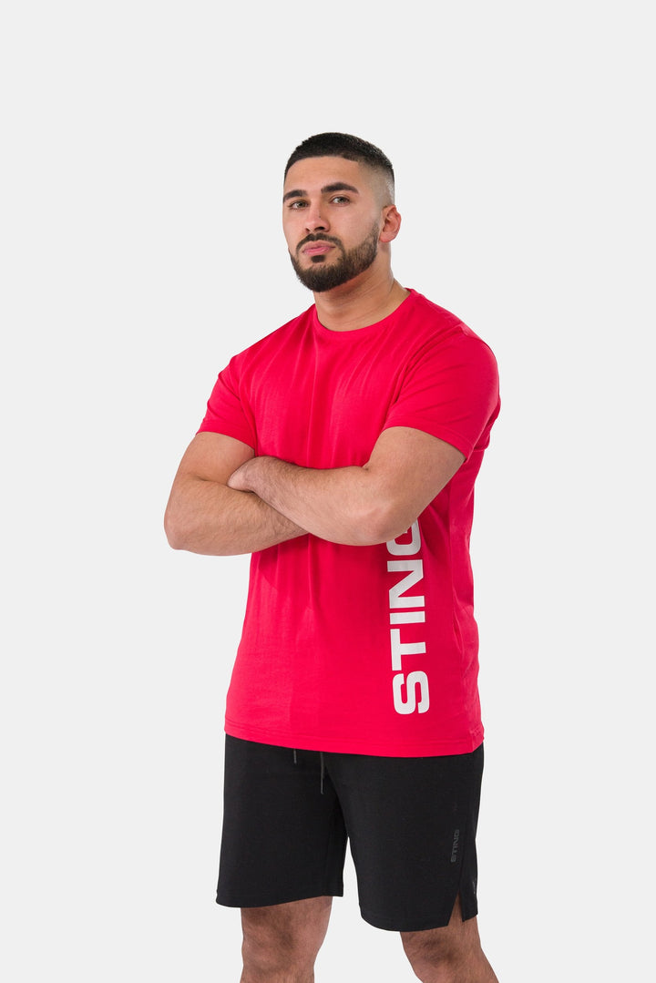 Sting Men's Ultra Tee | Performance Lightweight Cotton Blend Short-Sleeve Casual T-Shirt