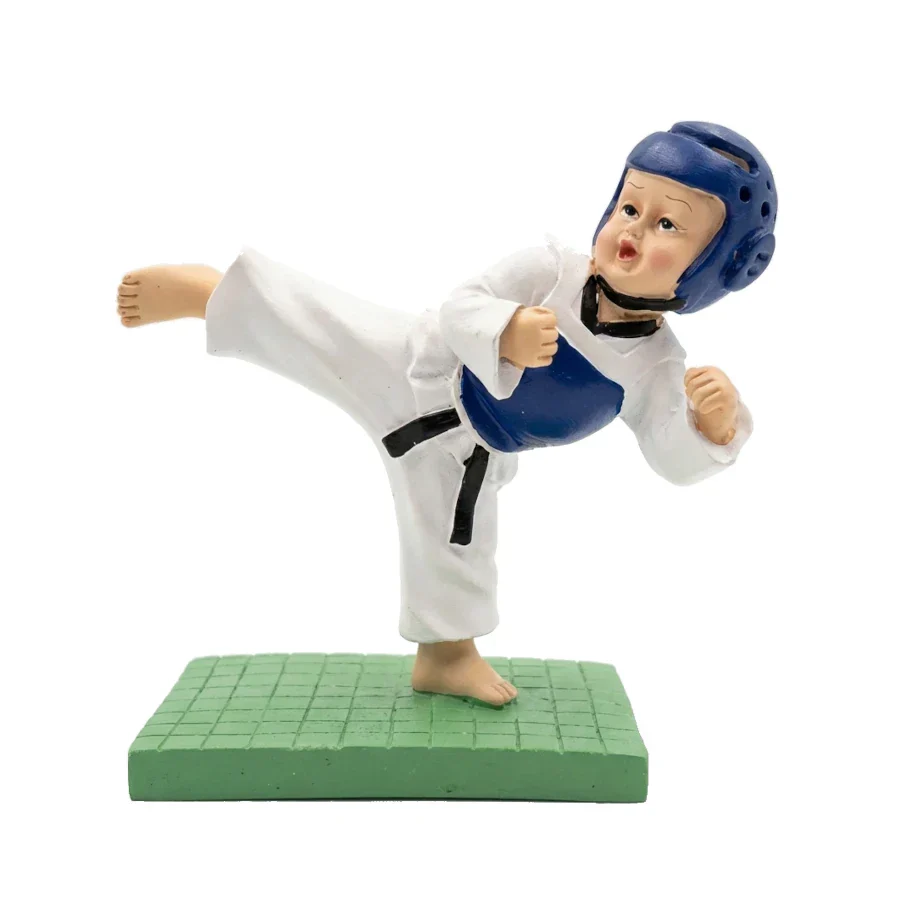 Mini Taekwondo Sparring Figurines - Sambo Store Australasia