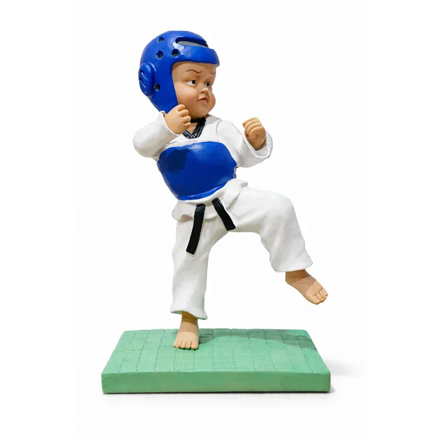 Mini Taekwondo Sparring Figurines - Sambo Store Australasia