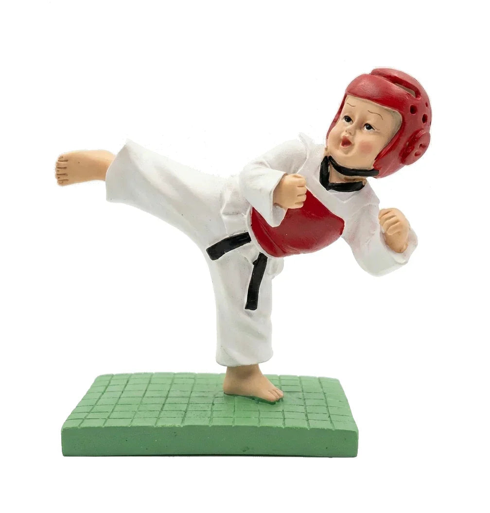 Mini Taekwondo Sparring Figurines - Sambo Store Australasia
