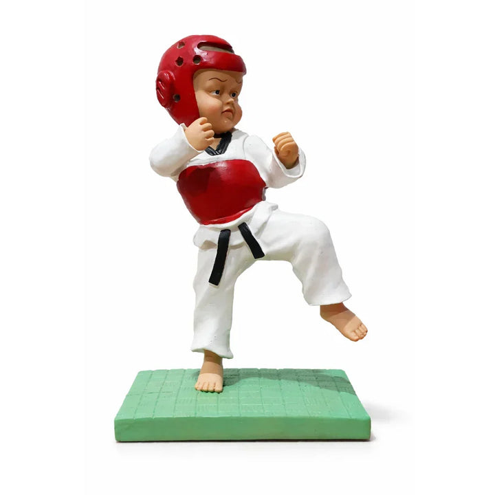 Mini Taekwondo Sparring Figurines - Sambo Store Australasia