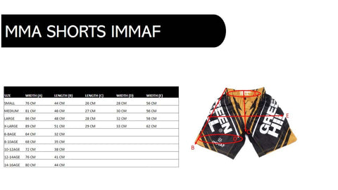 Women's MMA Shorts: IMMAF Approved for Kicking or Grappling